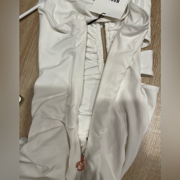 Nookie White Roxy Maxi Dress.Size S - Picture 10 of 11